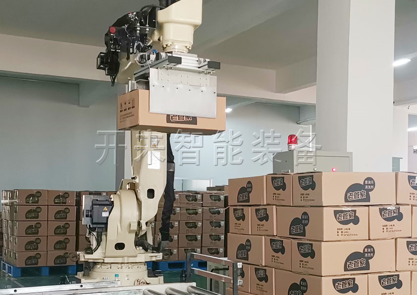 纸箱码垛机械手