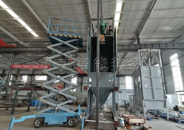 磷酸铁锂吨袋自动拆包机，吨袋拆包投料站工作流程